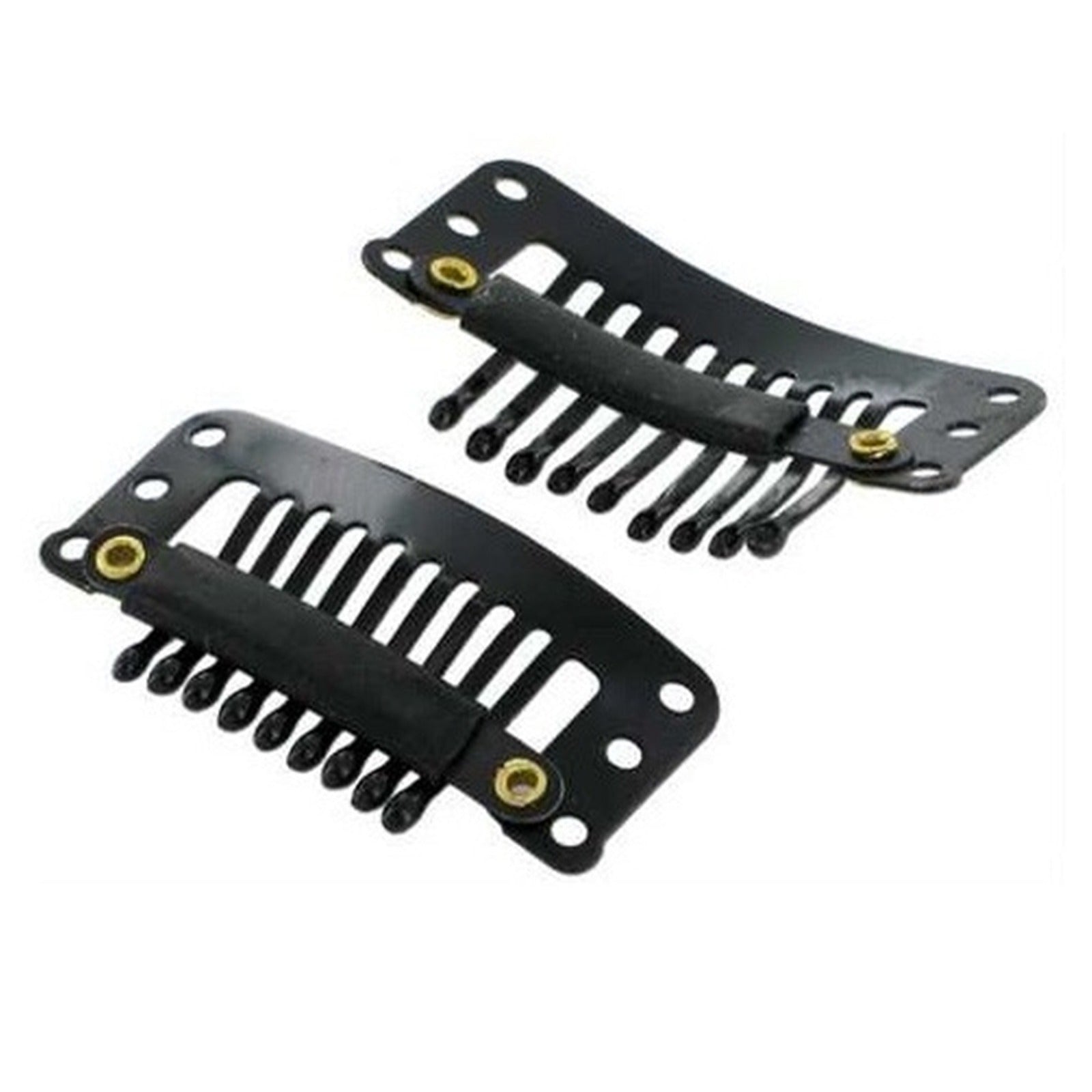 GANCHITOS NEGROS PARA EXTENSIONES DE CABELLO