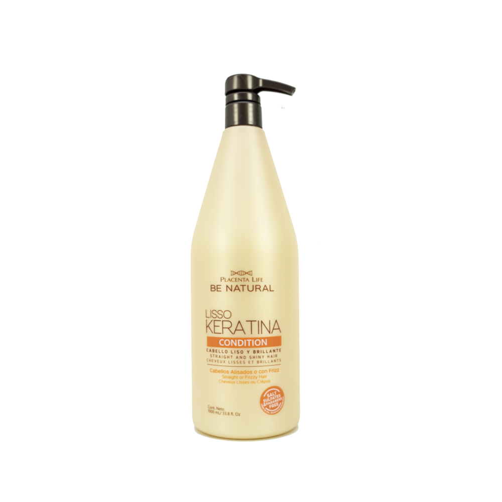 ACONDICIONADOR BE NATURAL KERATINA LISSO X1LT