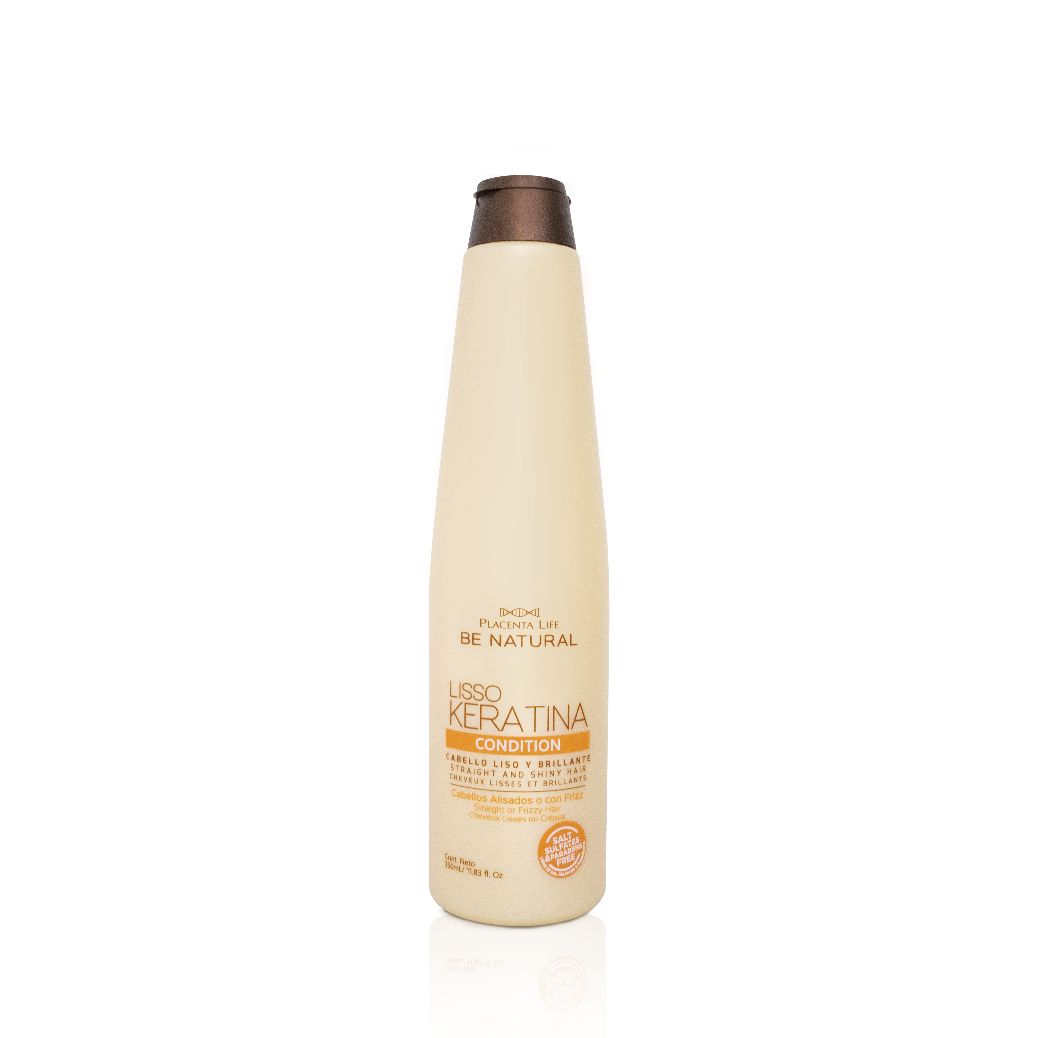 ACONDICIONADOR BE NATURAL KERATINA LISSO X350ML