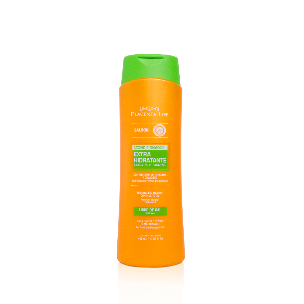 ACONDICIONADOR PLACENTA LIFE SALOON EXTRA HIDRATANTE X400ML