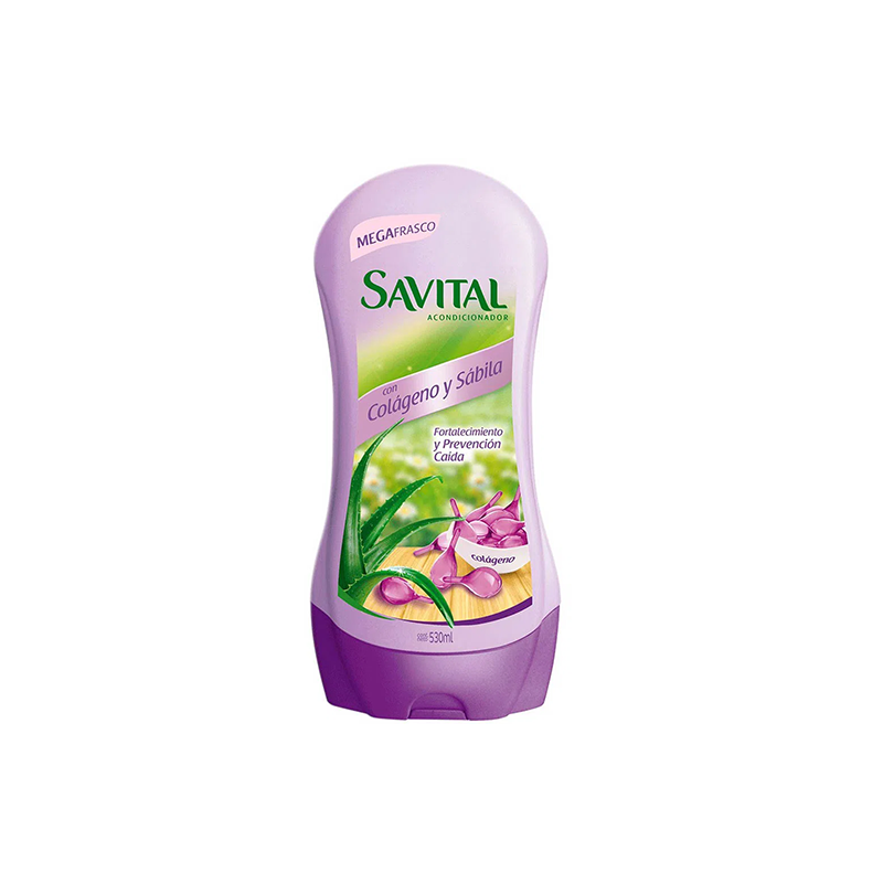 ACONDICIONADOR SAVITAL COLAGENO Y SABILA X530ML
