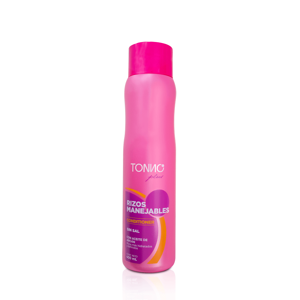 ACONDICIONADOR TONNO PLUS RIZOS MANEJABLES X400ML