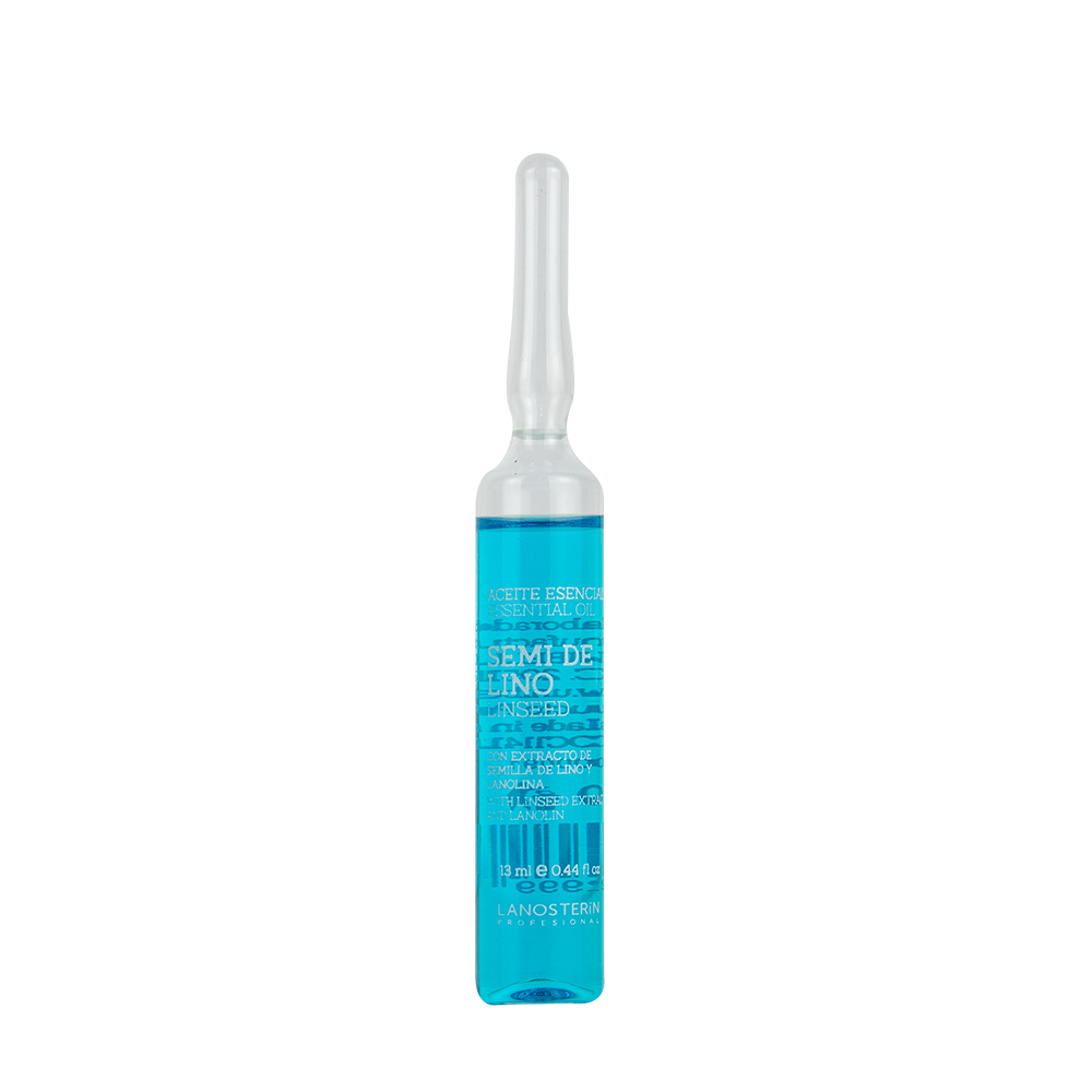 AMPOLLA LANOSTERIN SEMI DE LINO AZUL X13ML