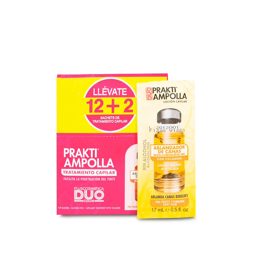 PRAKTIAMPOLLA DUO ABLANDADOR DE CANAS SACHET X17
