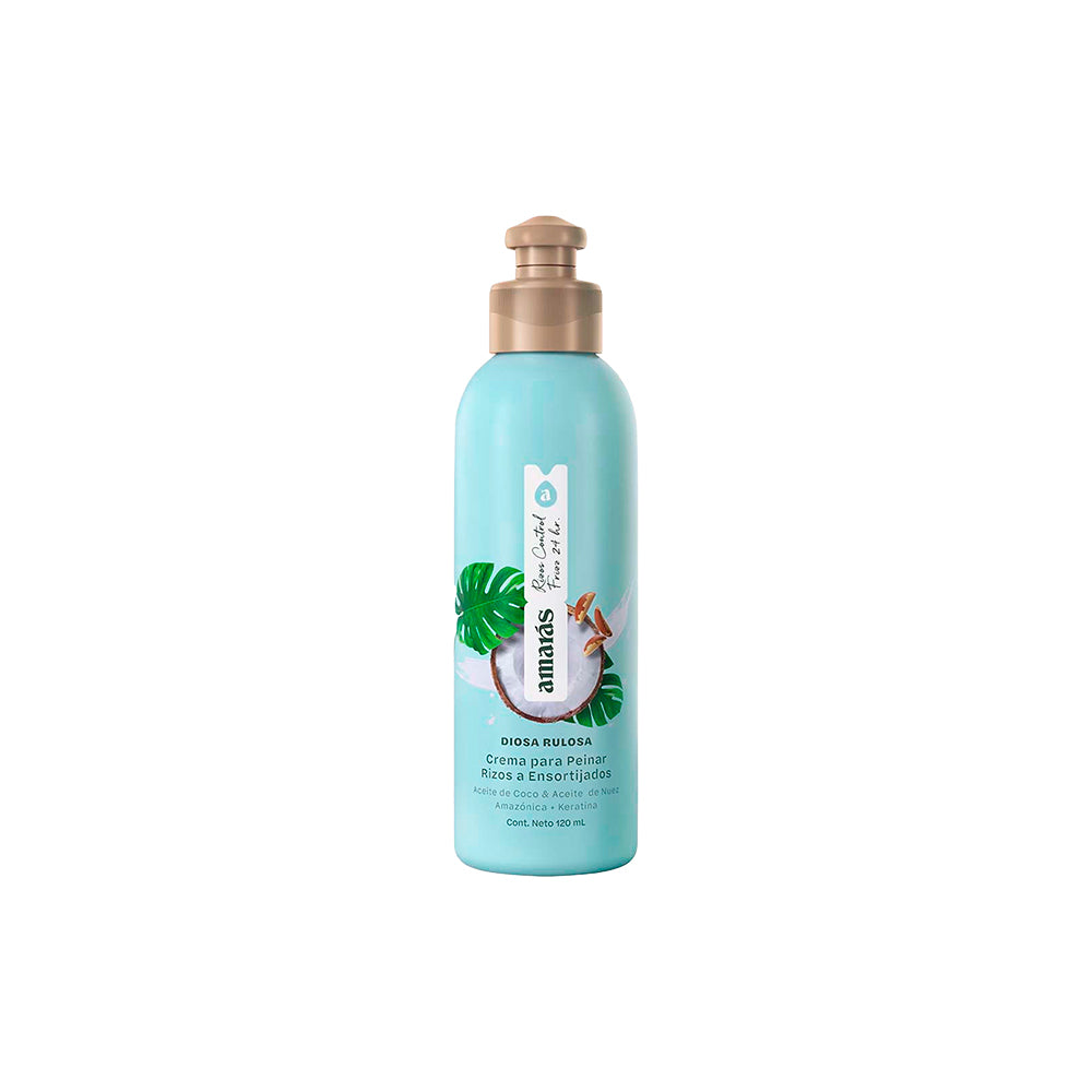 CREMA DE PEINAR AMARAS COCO DIOSA RULOSA X120ML