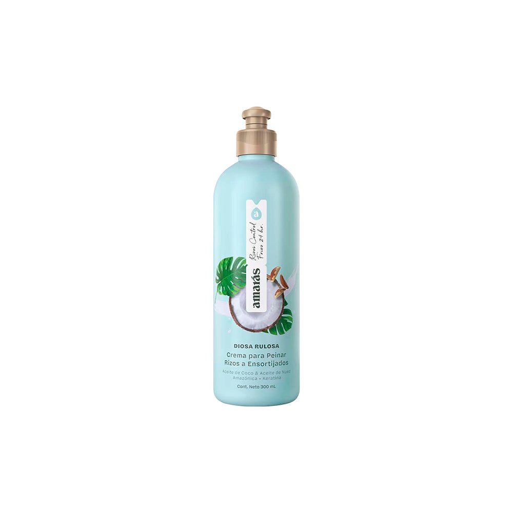 CREMA DE PEINAR AMARAS COCO DIOSA RULOSA X300ML