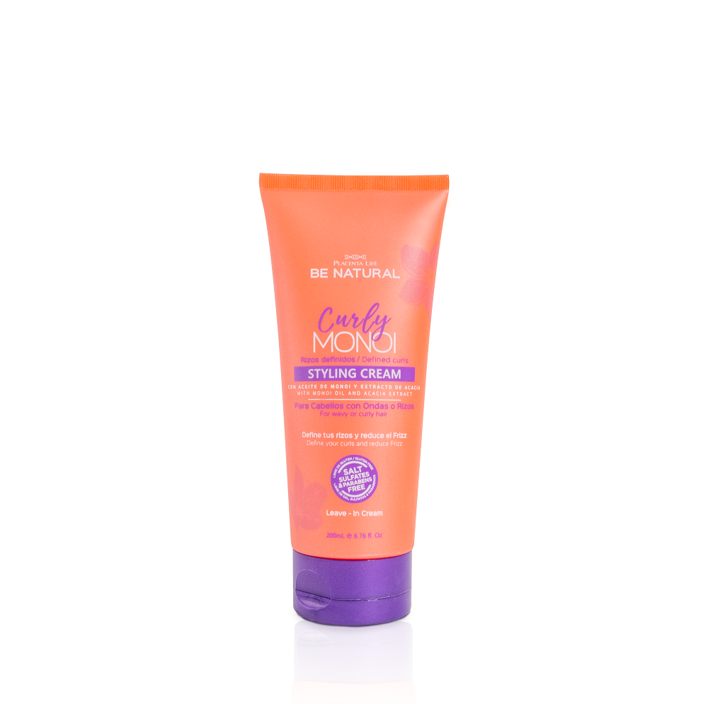 CREMA DE PEINAR BE NATURAL CURLY MONOI X200