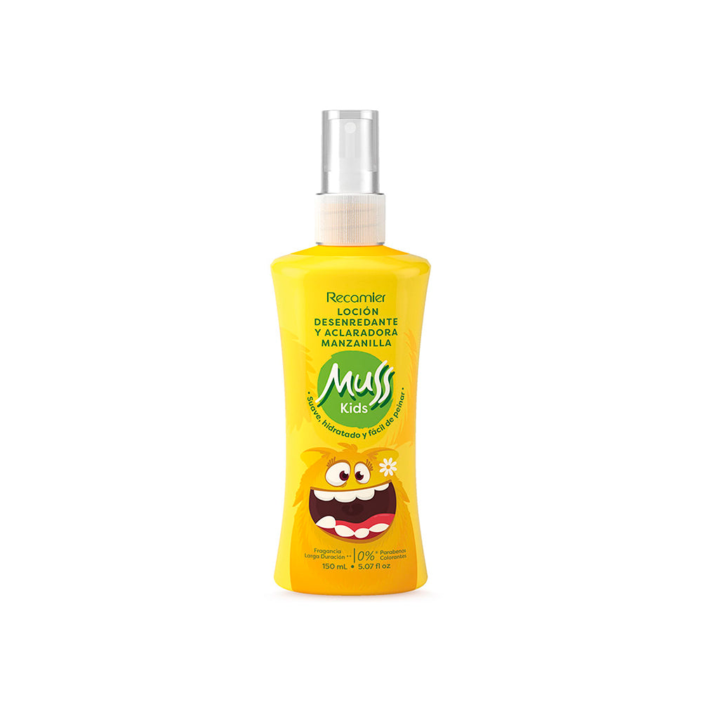 LOCION DESENREDANTE MUSS KIDS MANZANILLA X150ML
