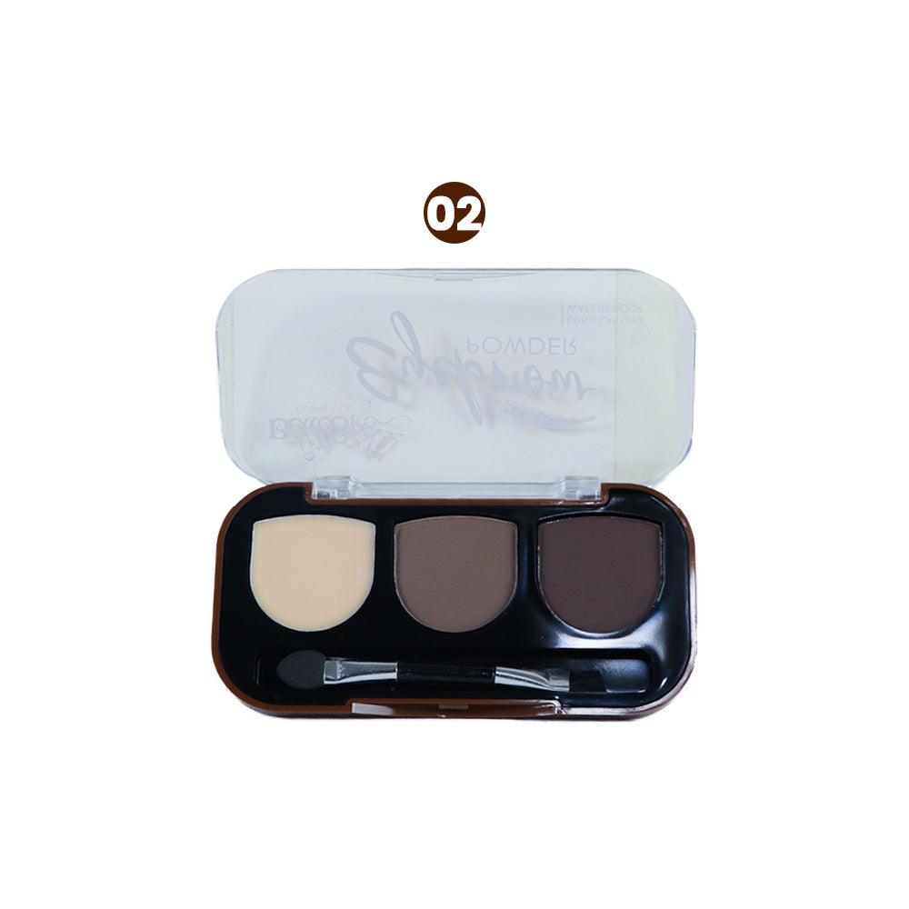 SOMBRAS Y CERA PARA CEJAS BELLESPA EYEBROW X3COL