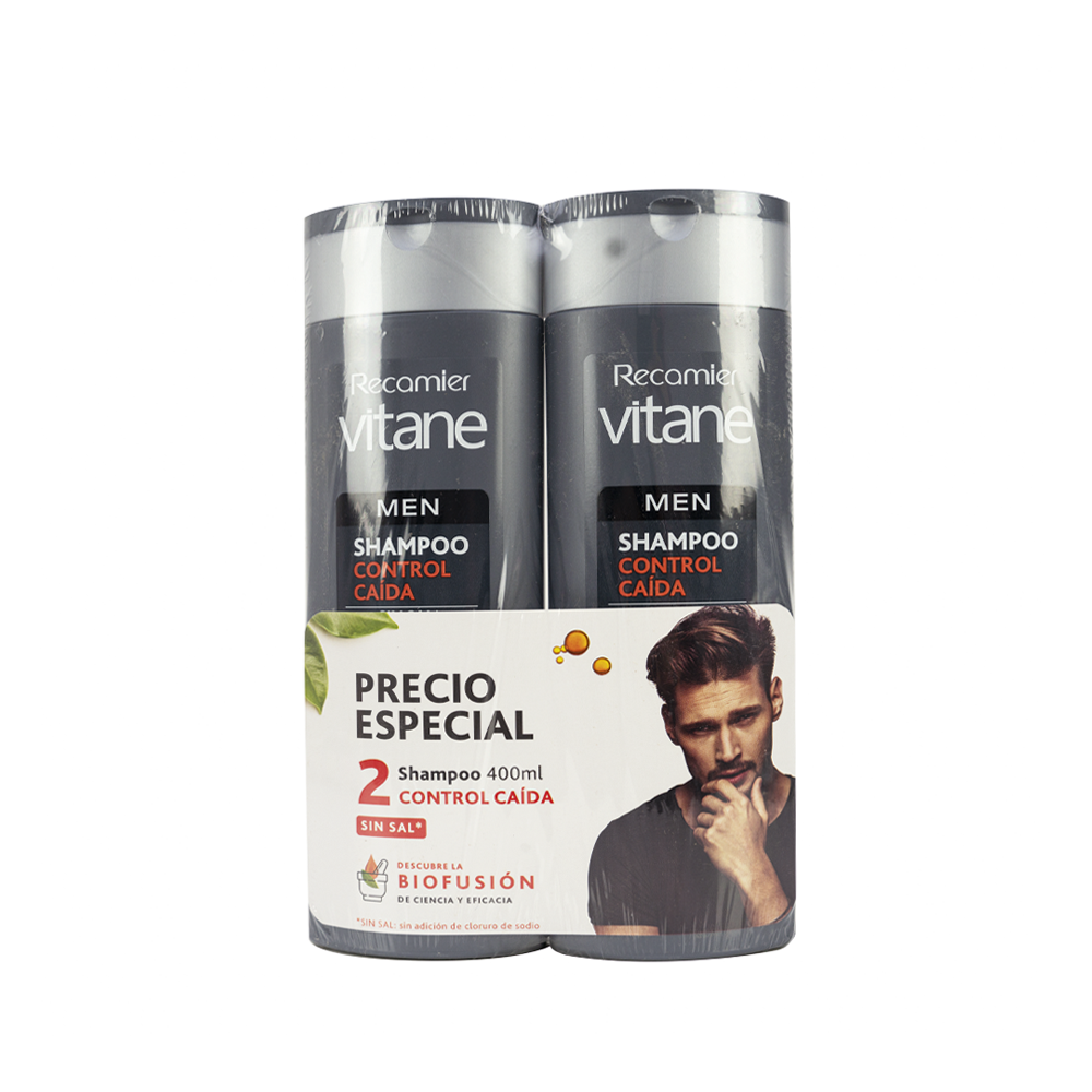 PACK VITANE MEN CONTROL CAIDA SH+SH X400