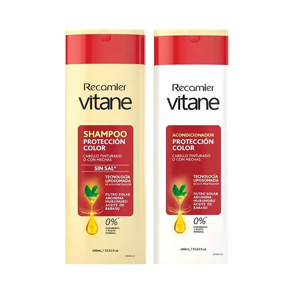 PACK VITANE PROTECCION COLOR SH+ACONDICIONADOR X400