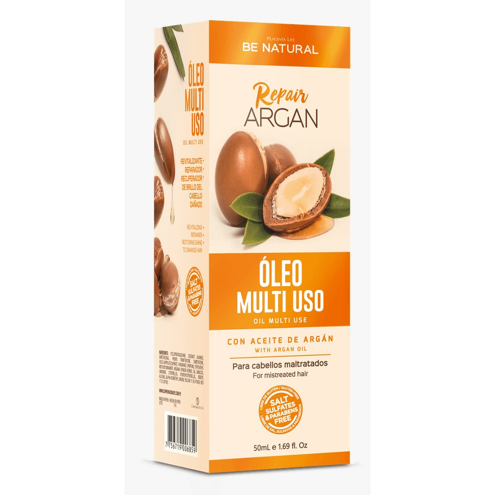 OLEO BE NATURAL DE ARGAN X50ML