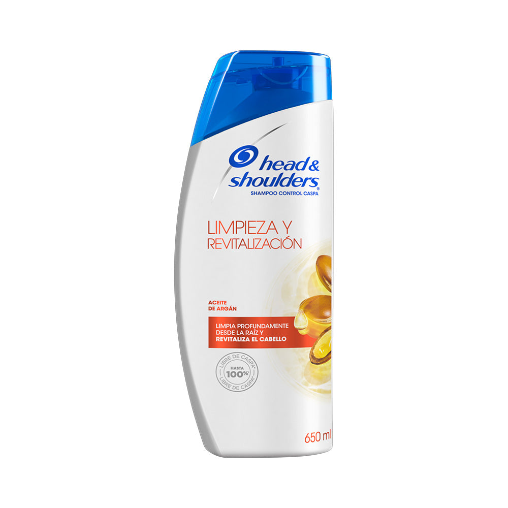 SHAMPOO H&S LIMPIEZA Y REVITALIZACION X650ML