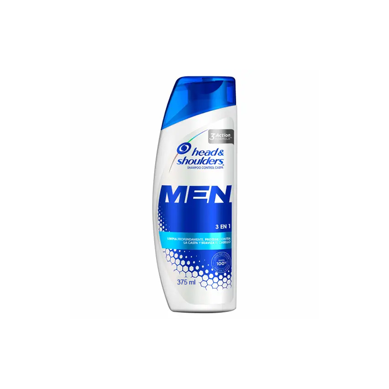 SHAMPOO H&S MEN 3EN1 X375ML