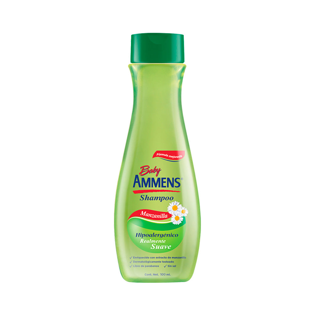SHAMPOO AMMENS MANZANILLA X100ML