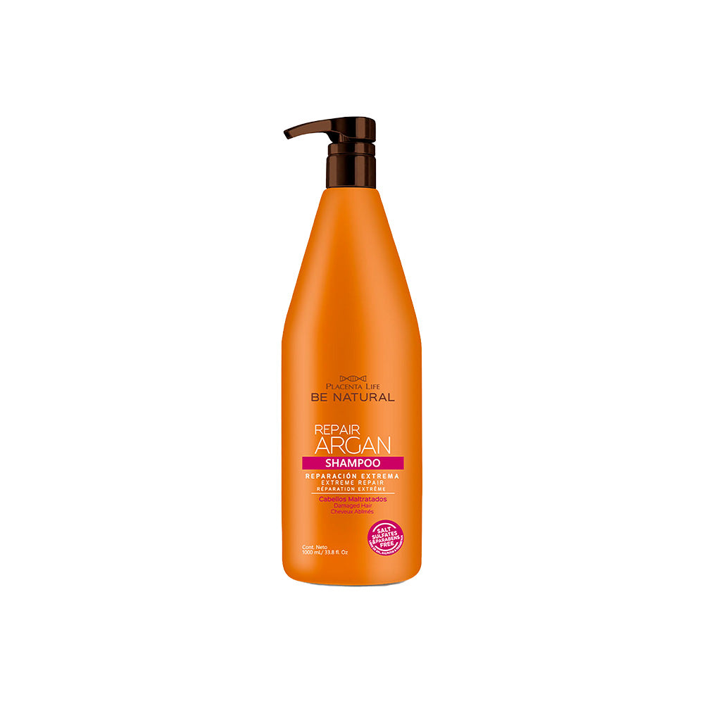 SHAMPOO BE NATURAL ARGAN X1000ML