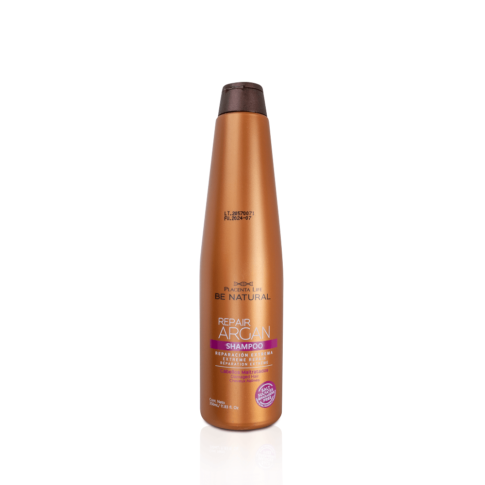 SHAMPOO BE NATURAL ARGAN X350ML