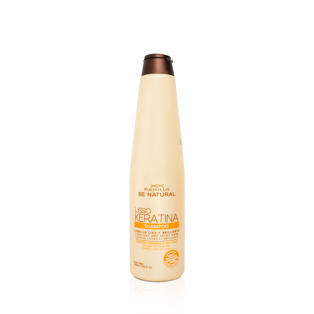 SHAMPOO BE NATURAL KERATINA LISSO X350ML