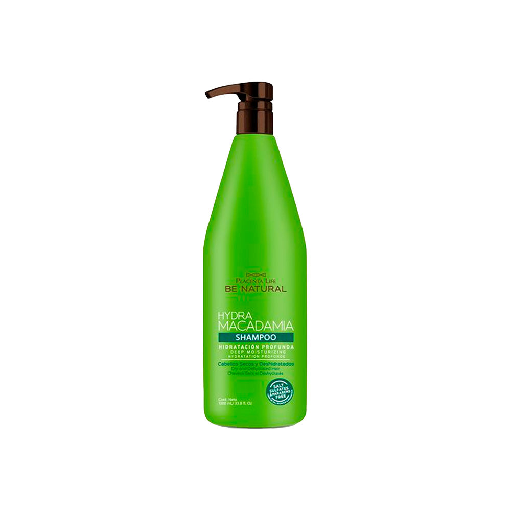 SHAMPOO BE NATURAL MACADAMIA X1000ML