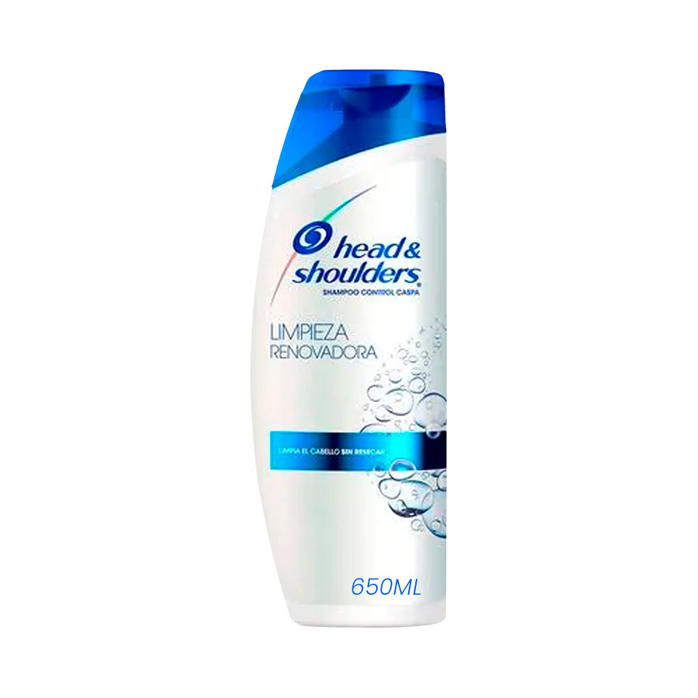 SHAMPOO H&S LIMPIEZA RENOVADORA X650ML