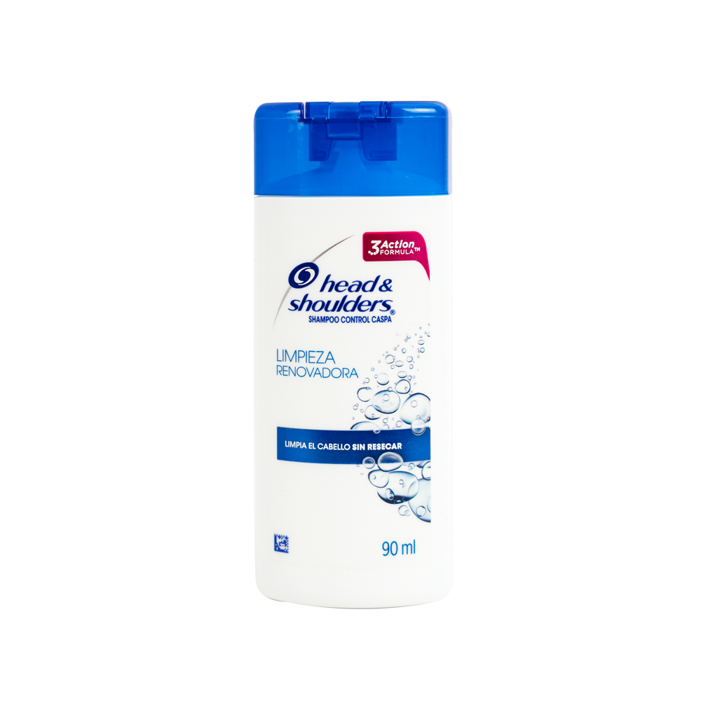 SHAMPOO H&S LIMPIEZA RENOVADORA X90ML