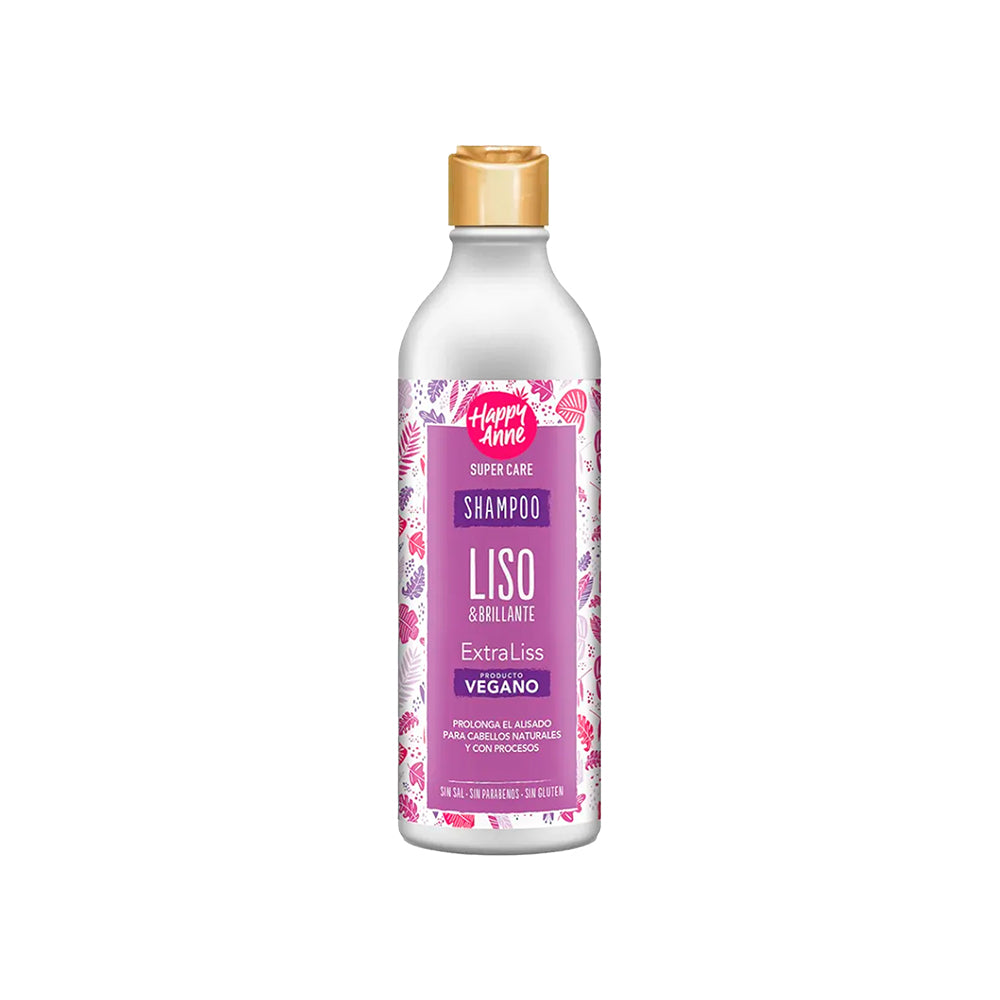 SHAMPOO HAPPY ANNE LISO Y BRILLANTE X340ML