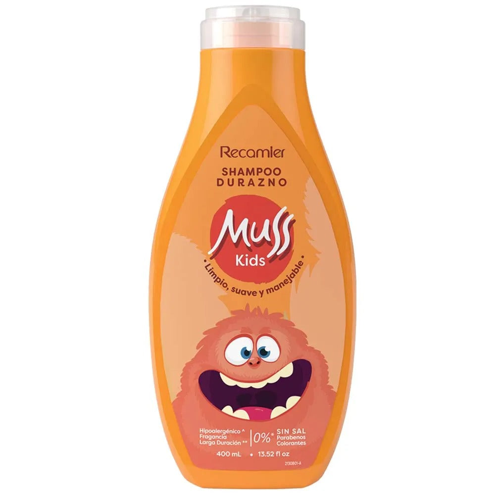 SHAMPOO MUSS GIRLS DURAZNO X400ML