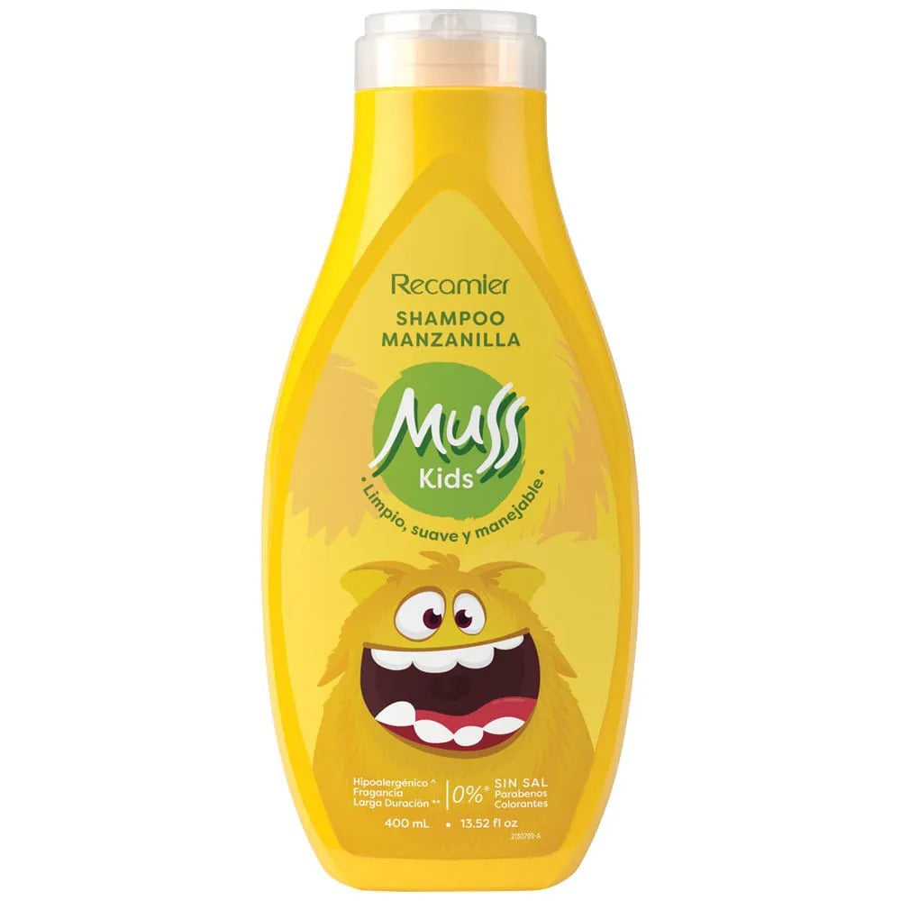 SHAMPOO MUSS GIRLS MANZANILLA X400ML