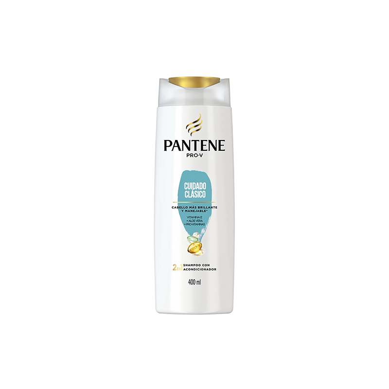 SHAMPOO PANTENE CUIDADO CLASICO 2EN1 X400ML