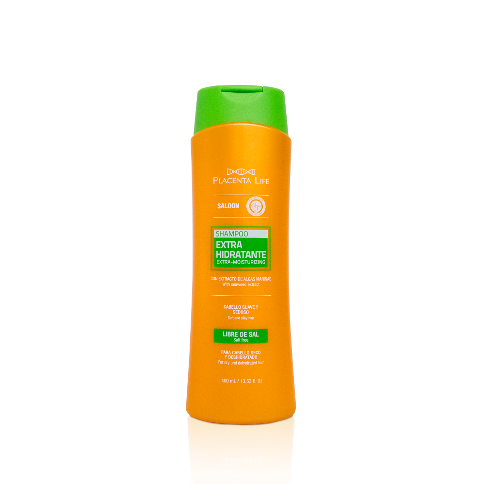 SHAMPOO PLACENTA LIFE SALOON EXTRA HIDRATANTE X400ML