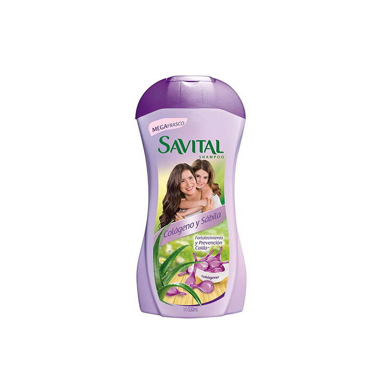 SHAMPOO SAVITAL KERATINA Y SABILA X530ML