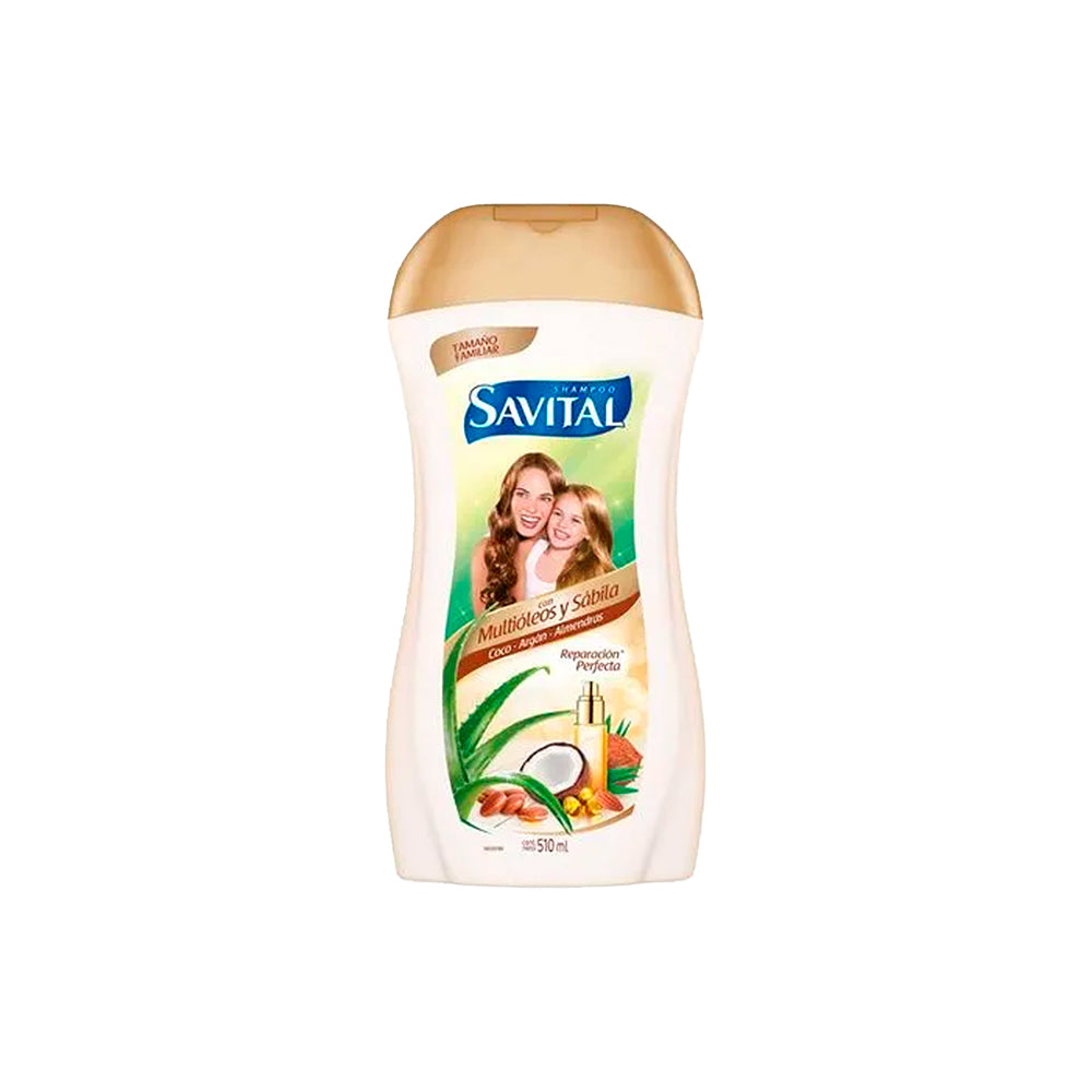 SHAMPOO SAVITAL MULTIOLEOS X510ML