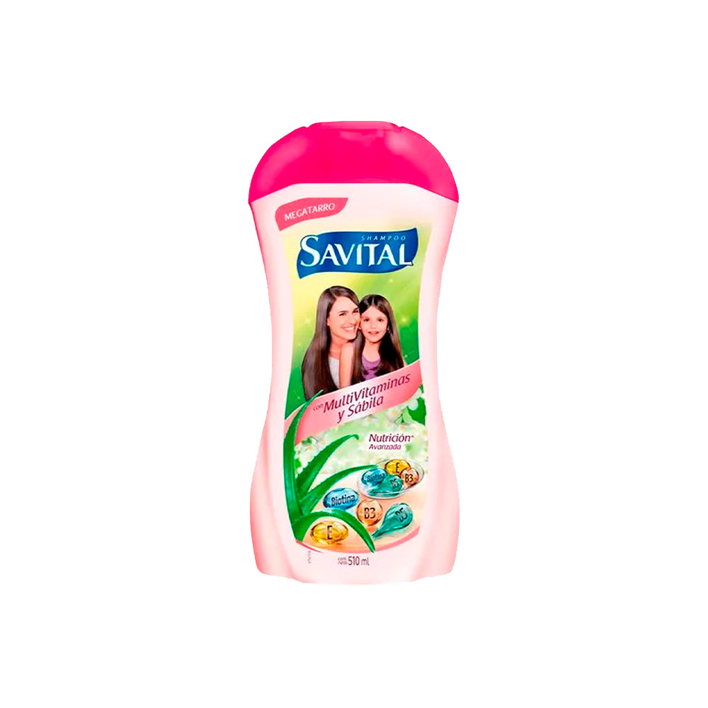 SHAMPOO SAVITAL MULTIVITAMINAS X510ML