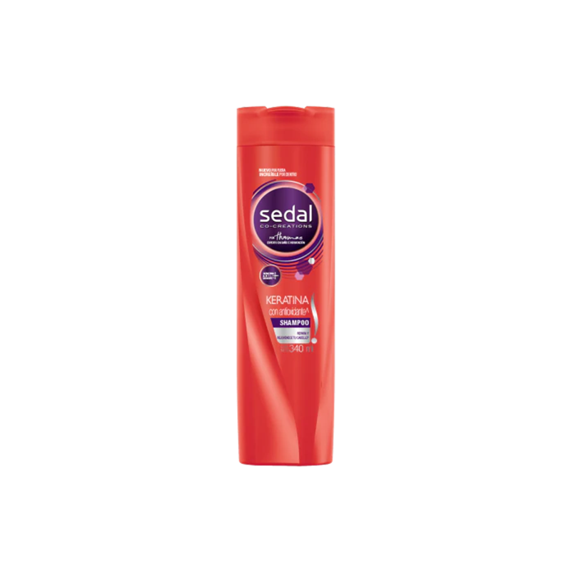 SHAMPOO SEDAL KERATINA ANTIOX. X340ML