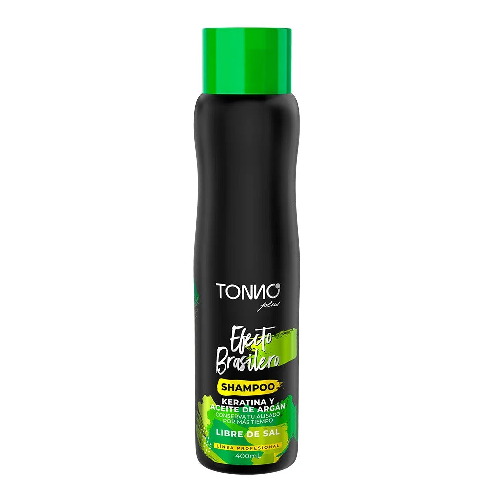 SHAMPOO TONNO PLUS EFECTO BRASILERO X400ML