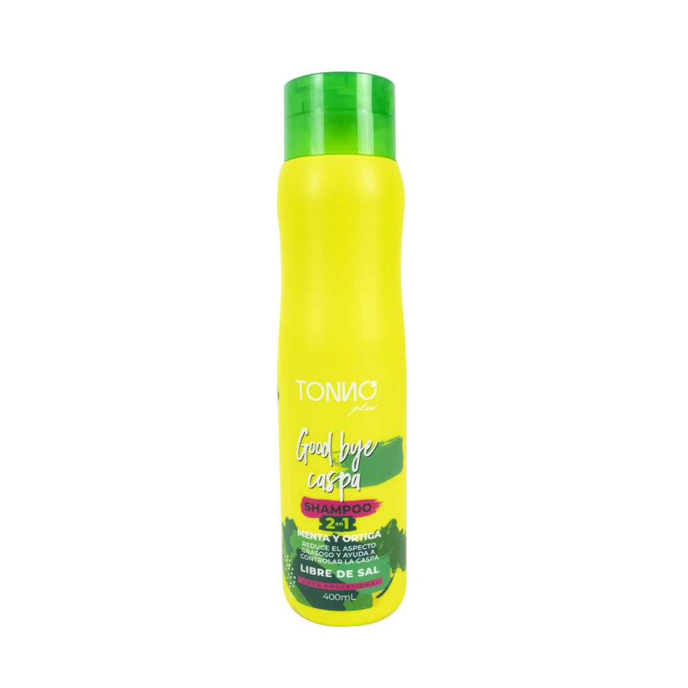 SHAMPOO TONNO PLUS GOOD BYE CASPA X400ML