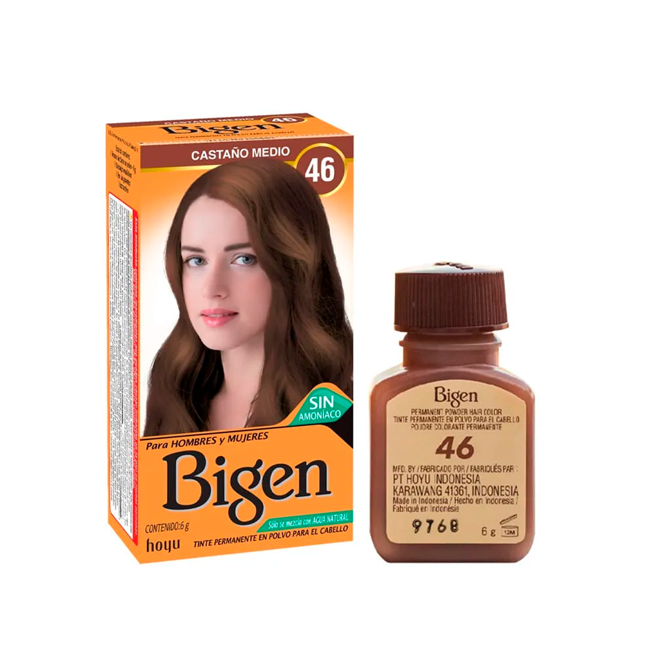 TINTE BIGEN EN POLVO  S/AMONIACO