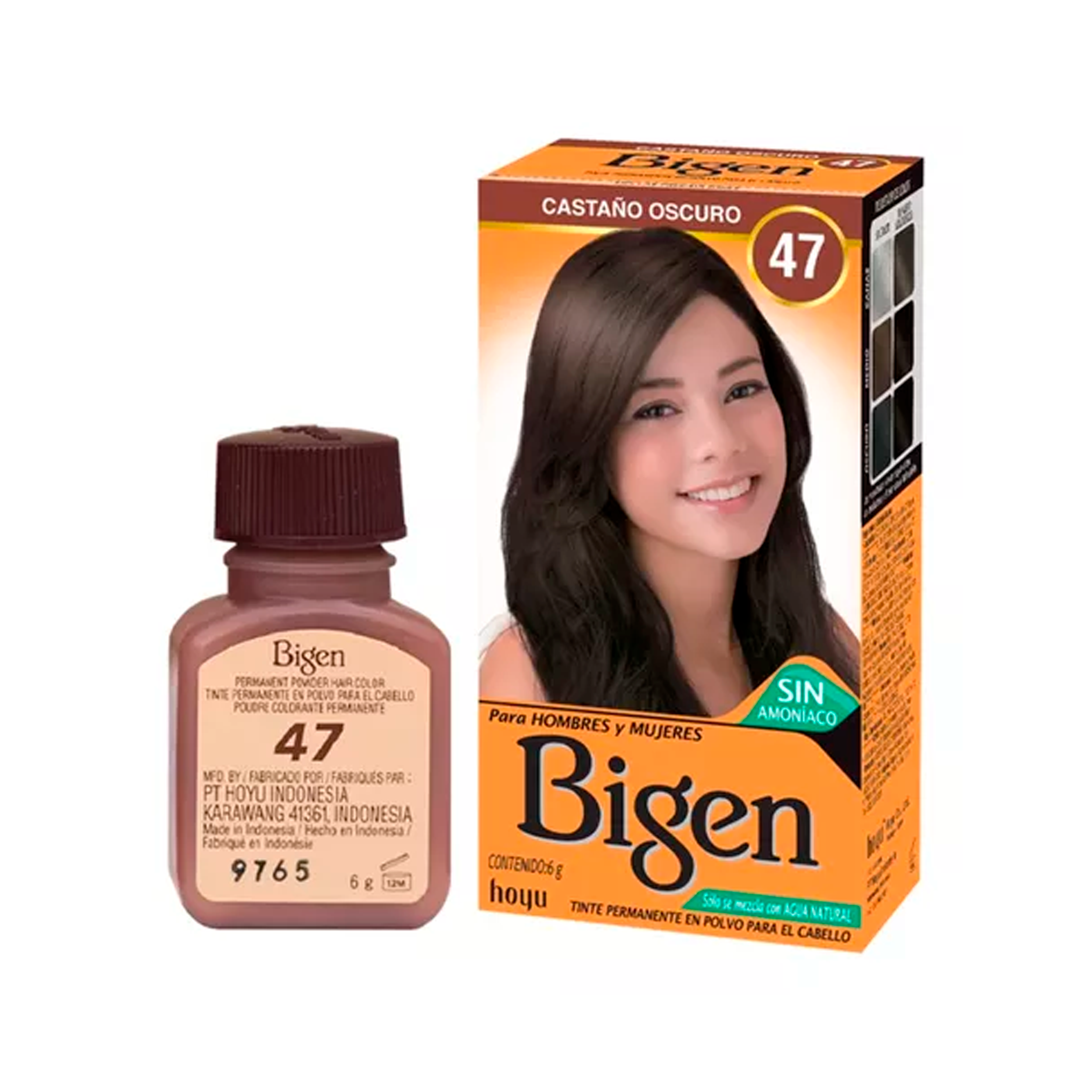 TINTE BIGEN EN POLVO  S/AMONIACO