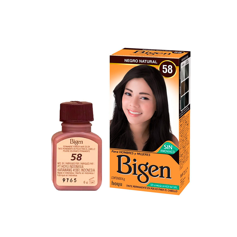 TINTE BIGEN EN POLVO  S/AMONIACO