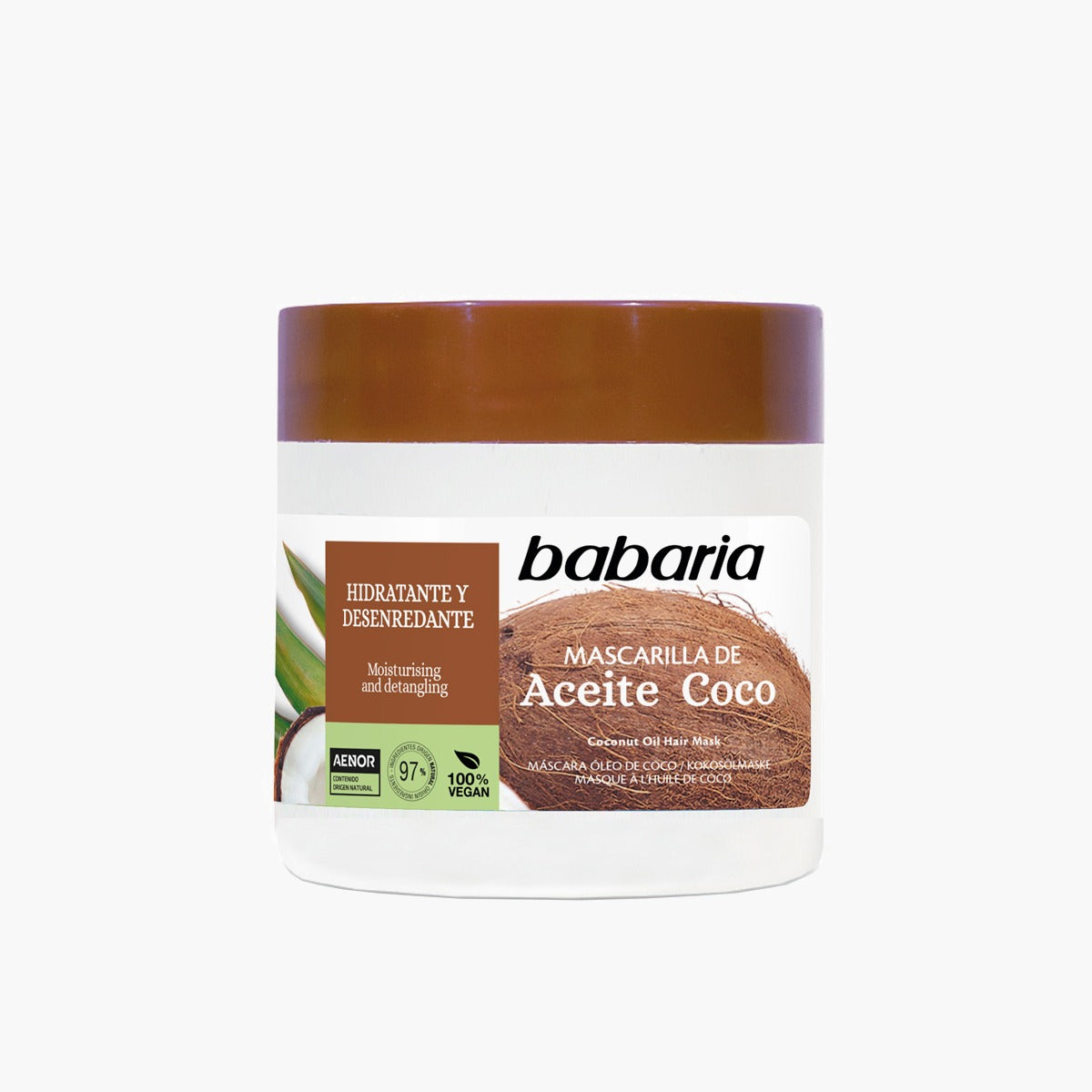 TRATAMIENTO BABARIA ACEITE DE COCO X400