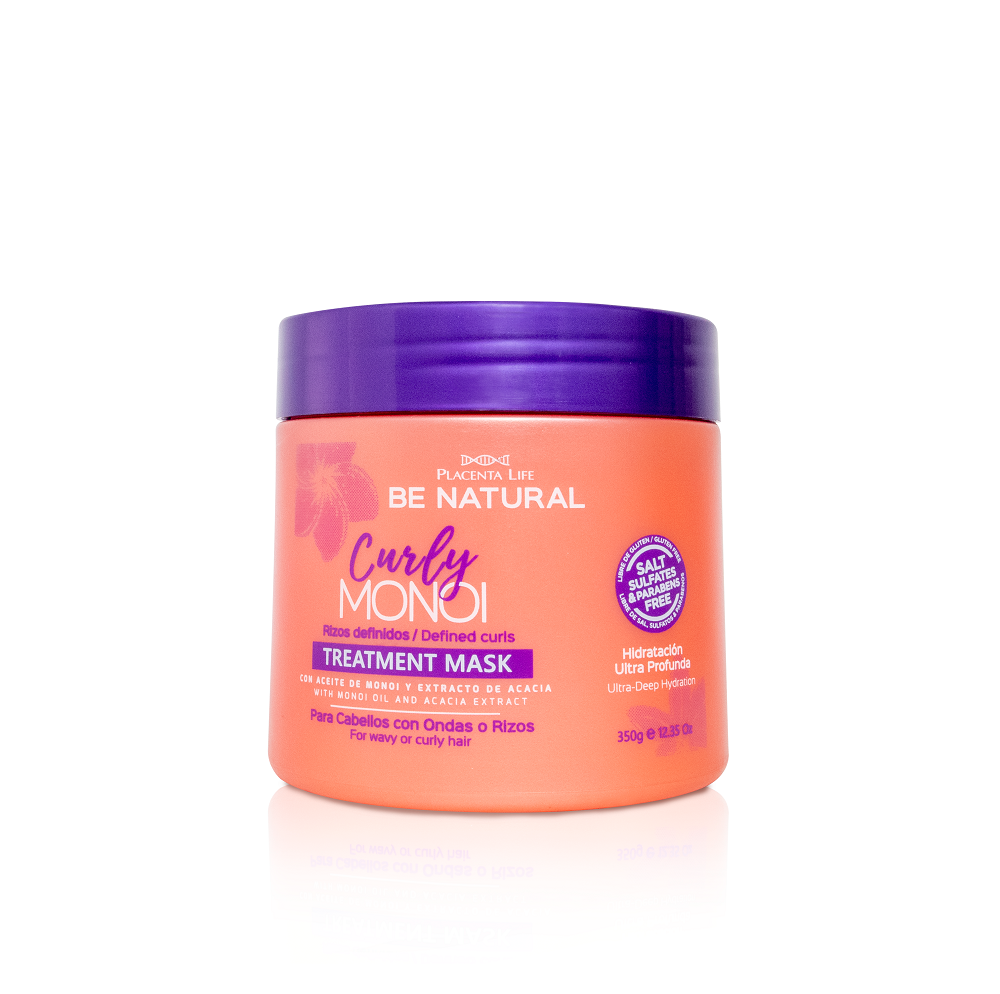 TRATAMIENTO BE NATURAL CURLY MONOI X350ML