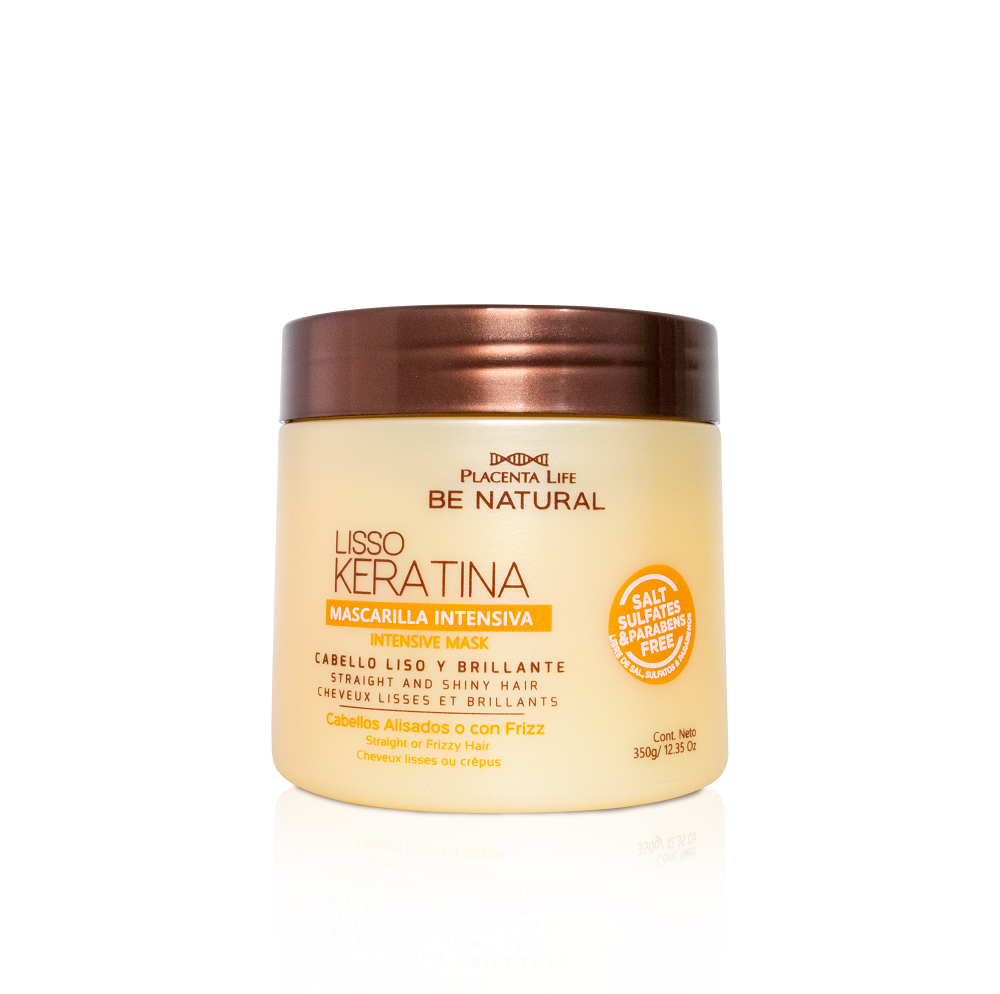 TRATAMIENTO BE NATURAL KERATINA LISSO X350ML