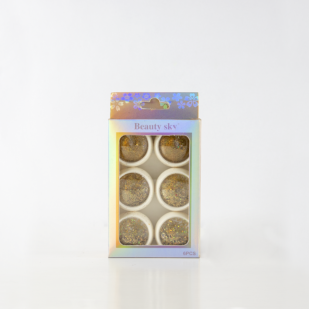 ADORNO DE UÑAS CAJA X6PZAS