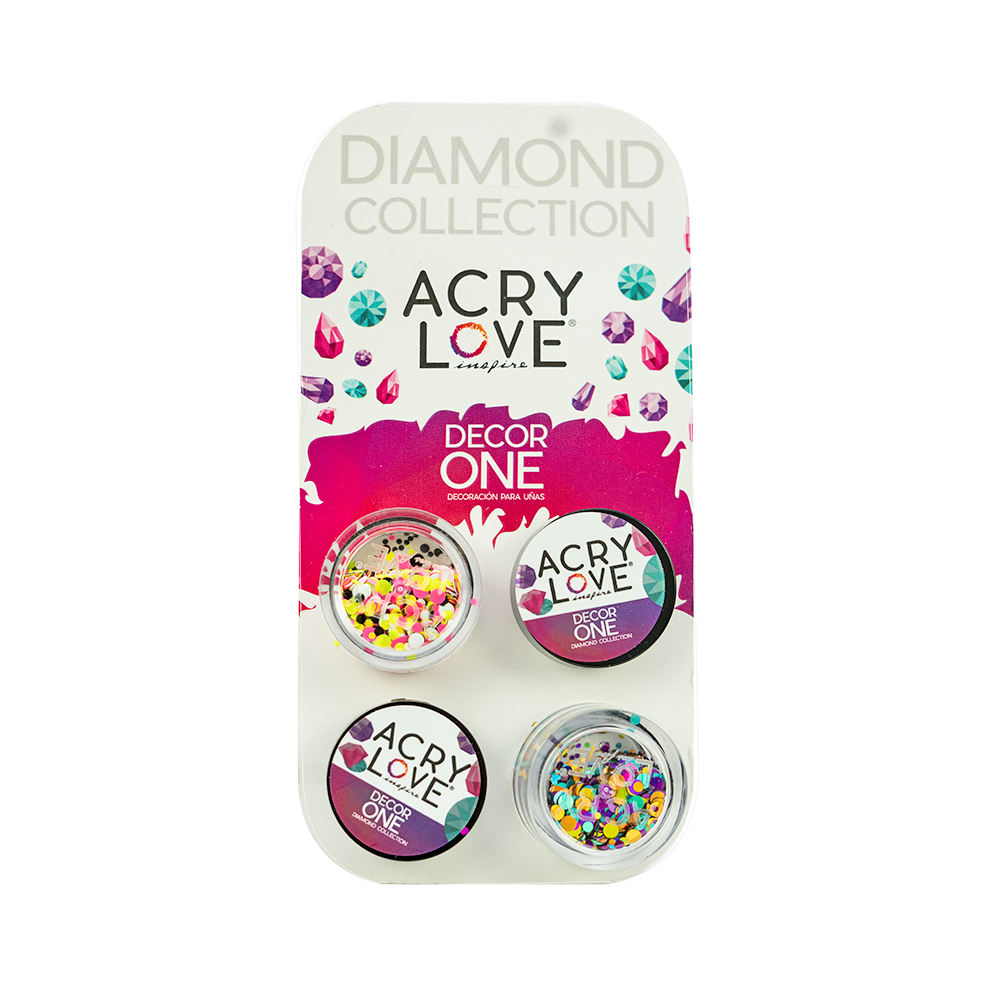 DECOR ONE ACRY LOVE X4UND