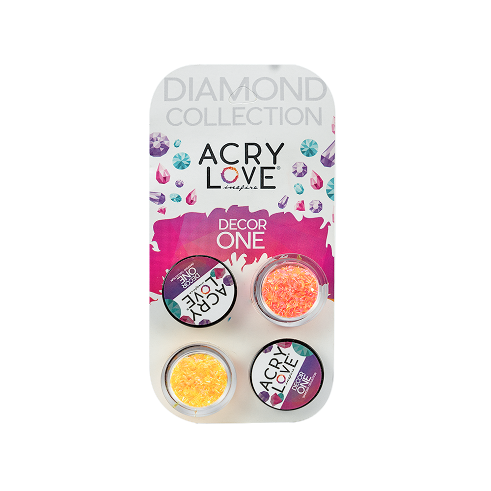 DECOR ONE ACRY LOVE X4UND