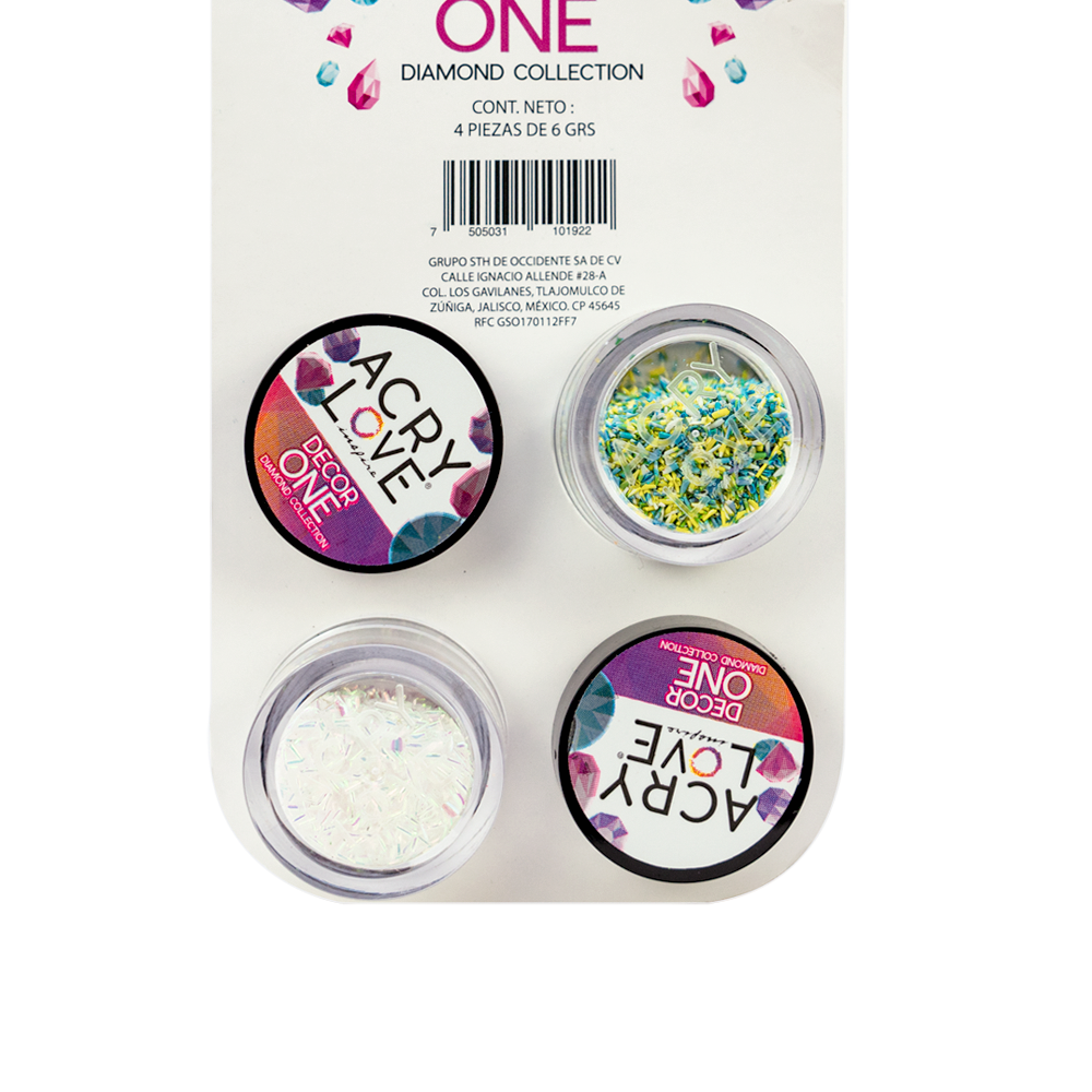 DECOR ONE ACRY LOVE X4UND
