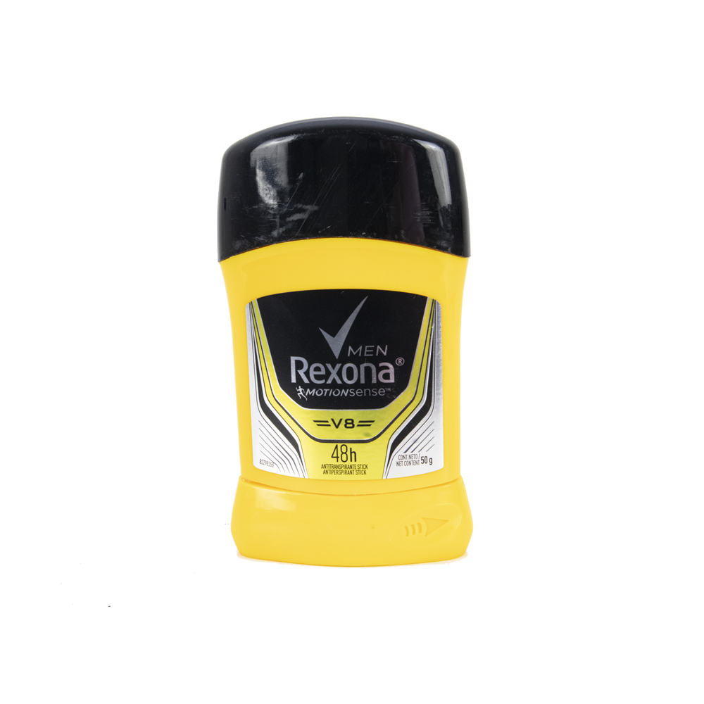 DESODORANTE REXONA MEN V8 EN BARRA X50GR