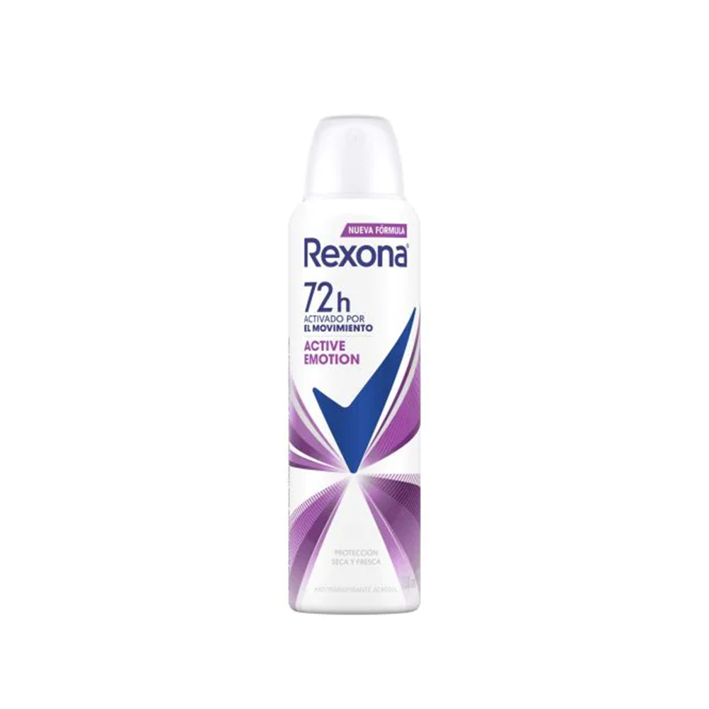 DESODORANTE REXONA MUJER ACTIVE EMOTION SPRAY X150ML
