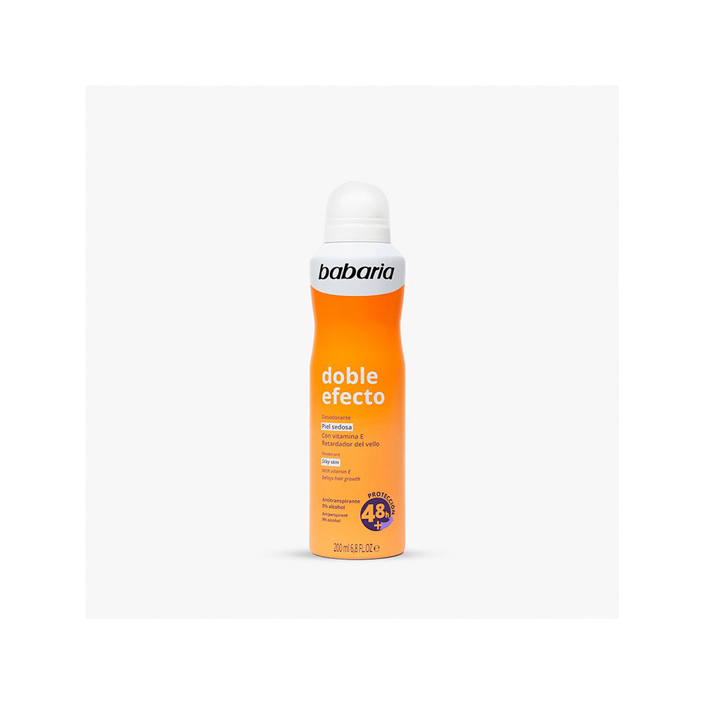 DESODORANTE BABARIA DOBLE EFECTO SPRAY X200ML