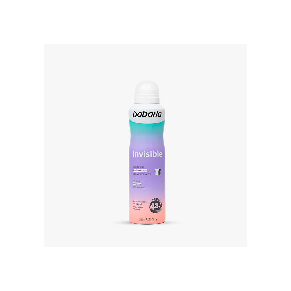 DESODORANTE BABARIA INVISIBLE SPRAY X200ML